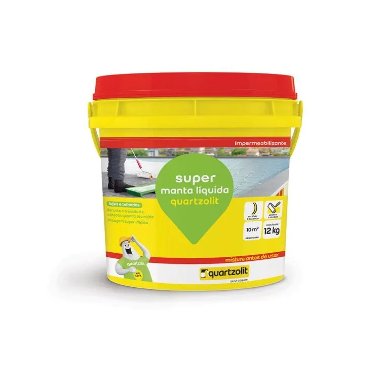 Impermeabilizante Super Manta Líquida Branca 12KG